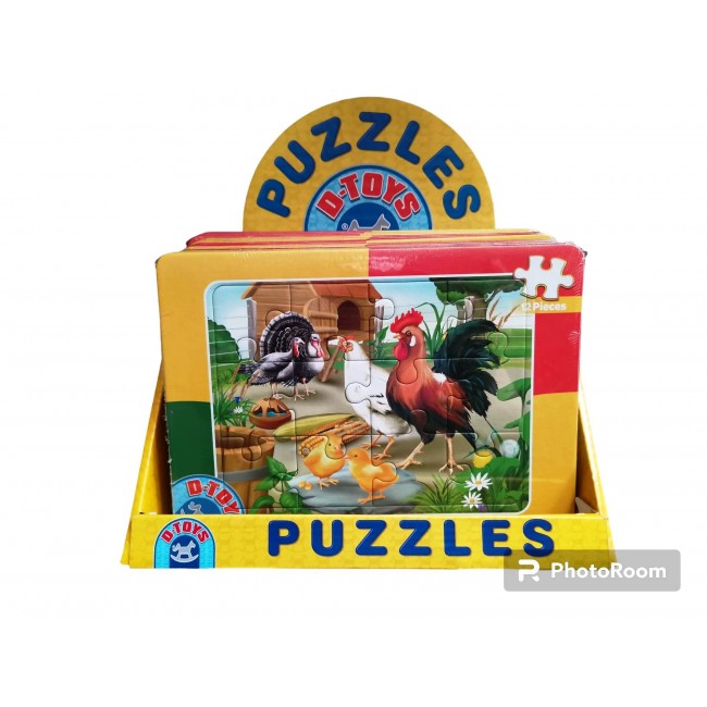 Plan Puzzle 12 piese - 8 modele